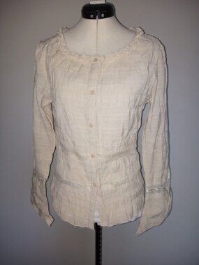 Women`s delicate light Blouse RESPLENDENT ,buttons.